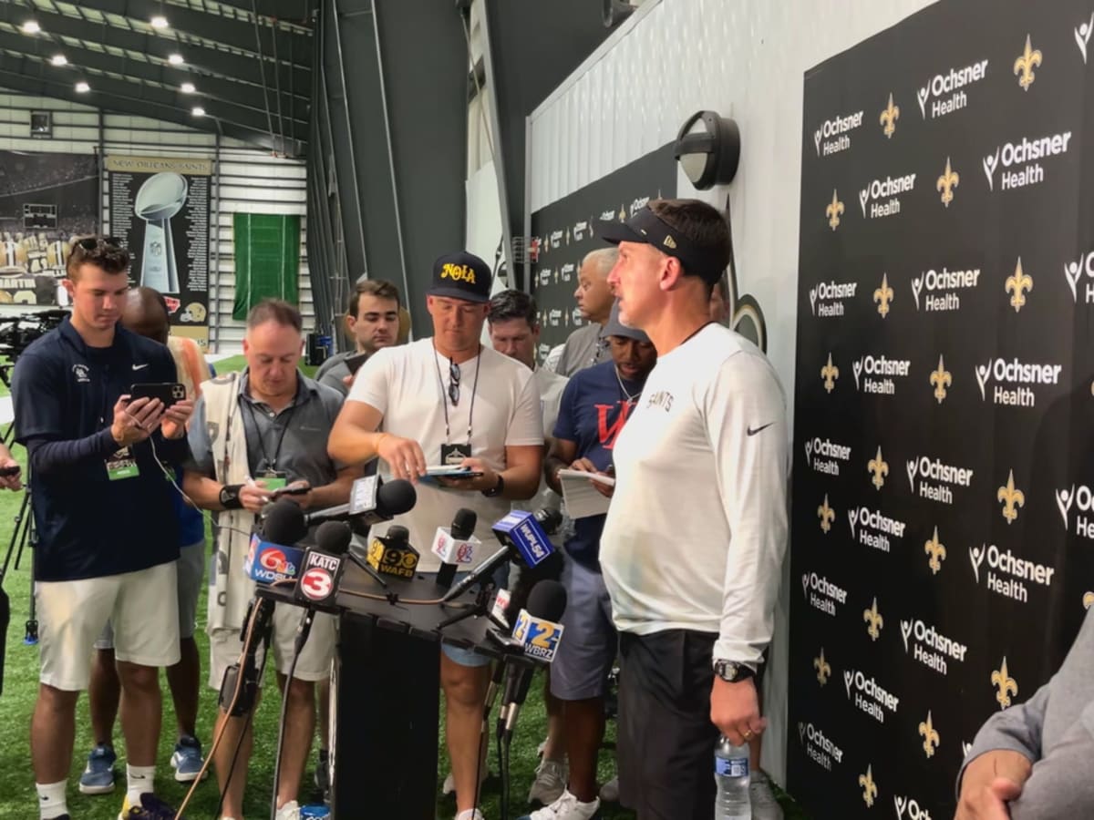 Behind-the-scenes: Dennis Allen's first day as Saints head coach