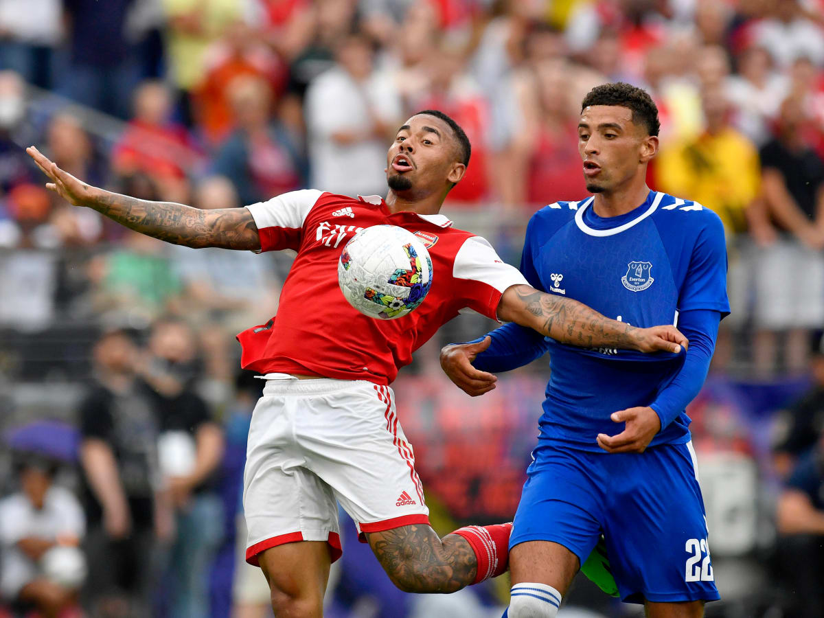 Arsenal defeats Everton in 2-0 win at M&T Bank Stadium