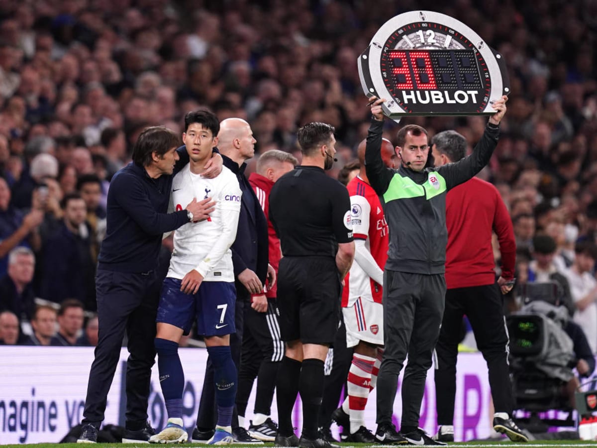 Son Heung-min explains why he was unhappy when Antonio Conte took him off  against Arsenal 