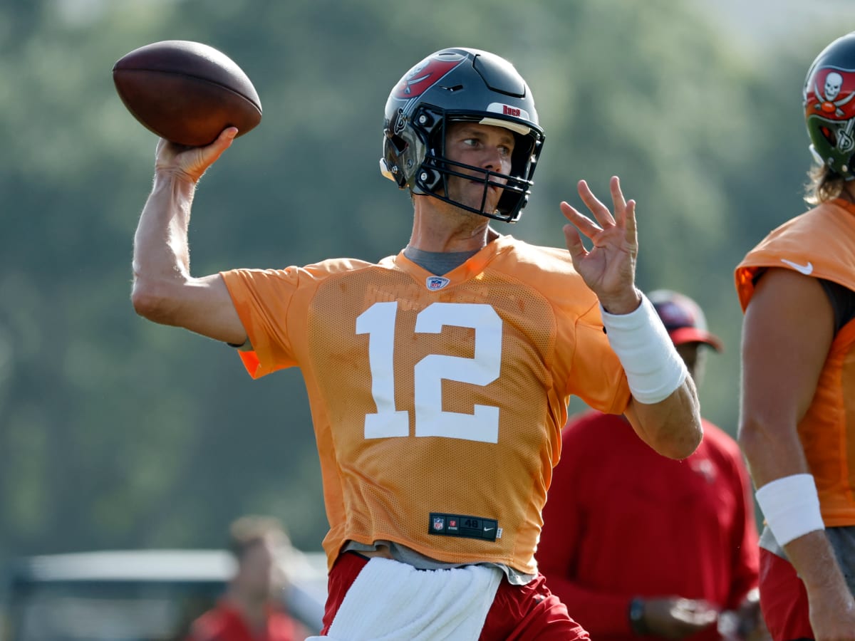 NFL: Julio Jones makes diving catch from Tom Brady at Bucs practice