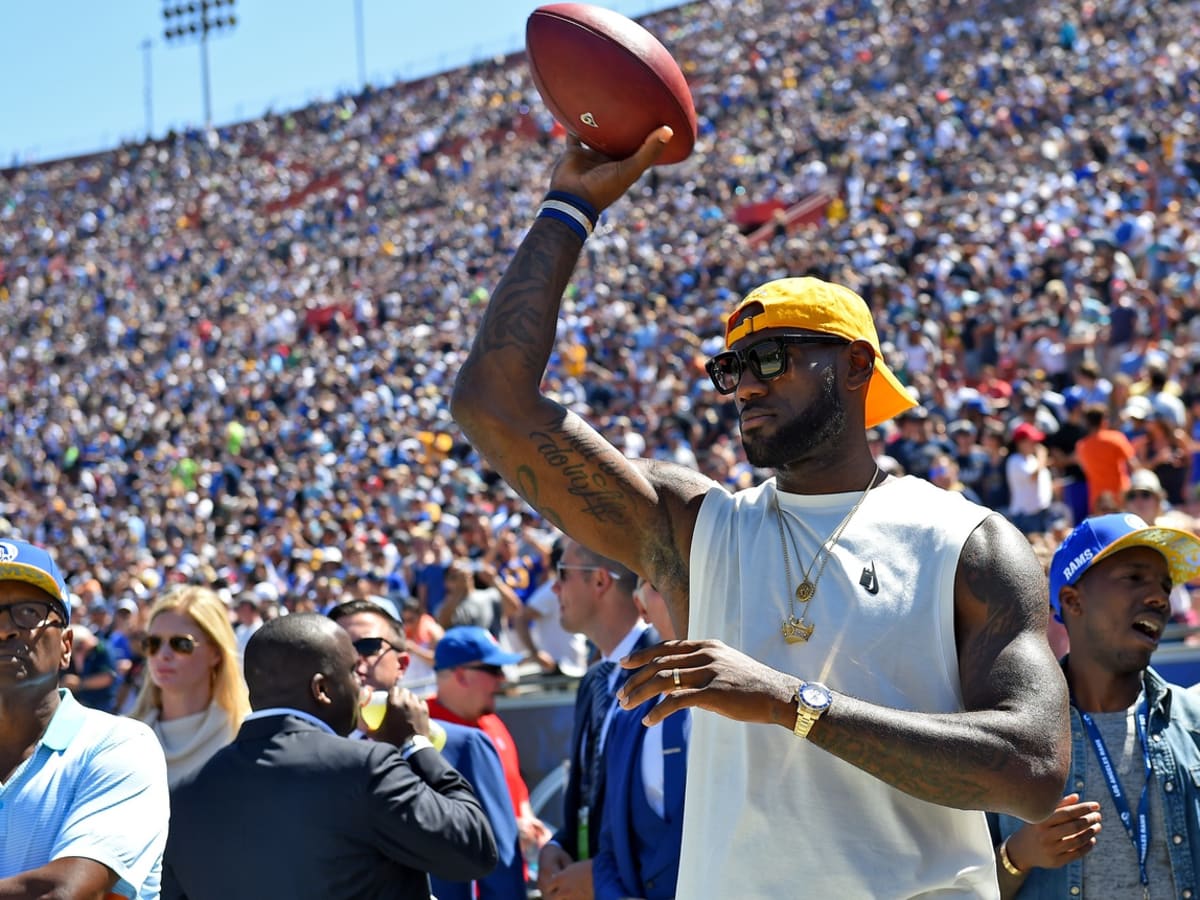 Forget the Cowboys: LeBron James is now a Rams fan, apparently - NBC Sports