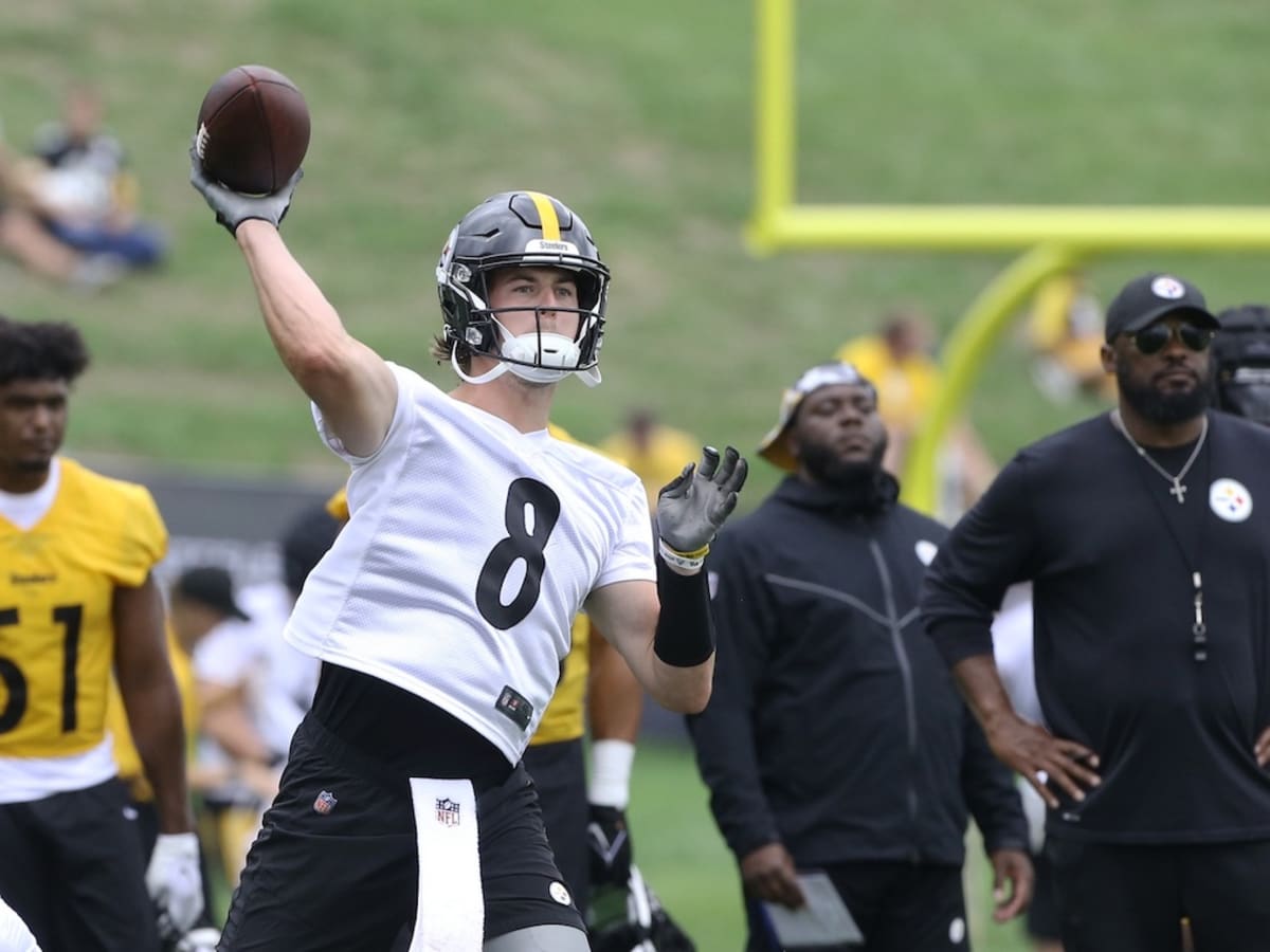 Kenny Pickett will follow Mitch Trubisky in Steelers' QB rotation