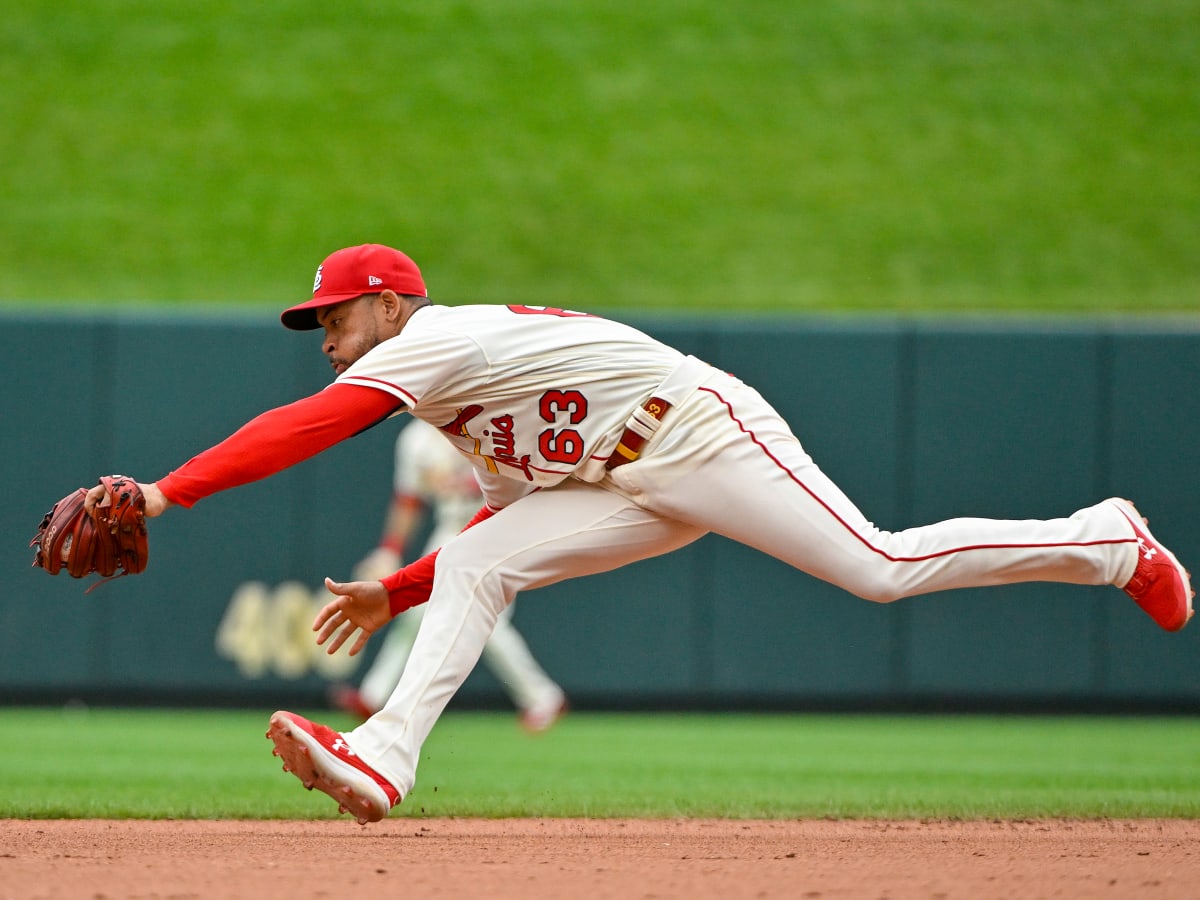 Edmundo Sosa made his Major League - St. Louis Cardinals