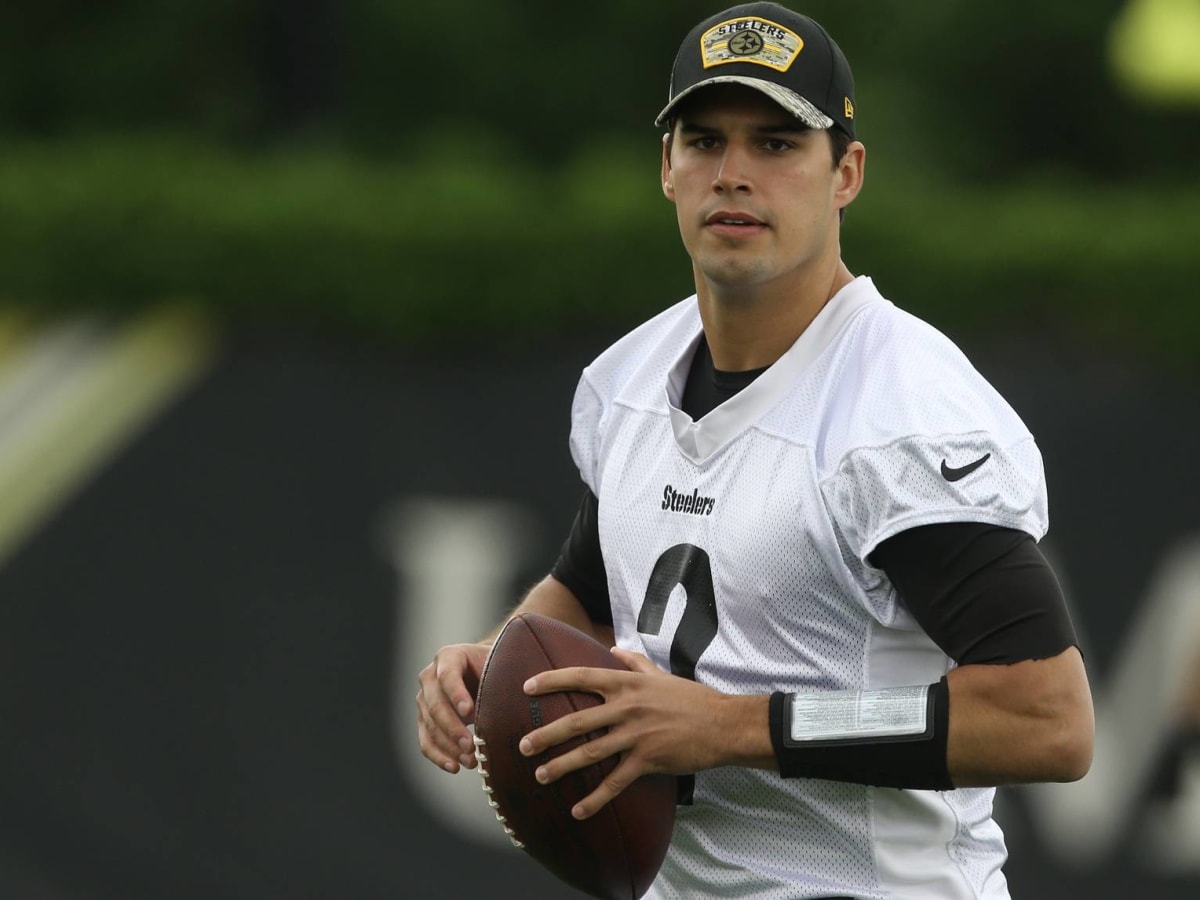 Steelers QB Rudolph upbeat despite seemingly long odds