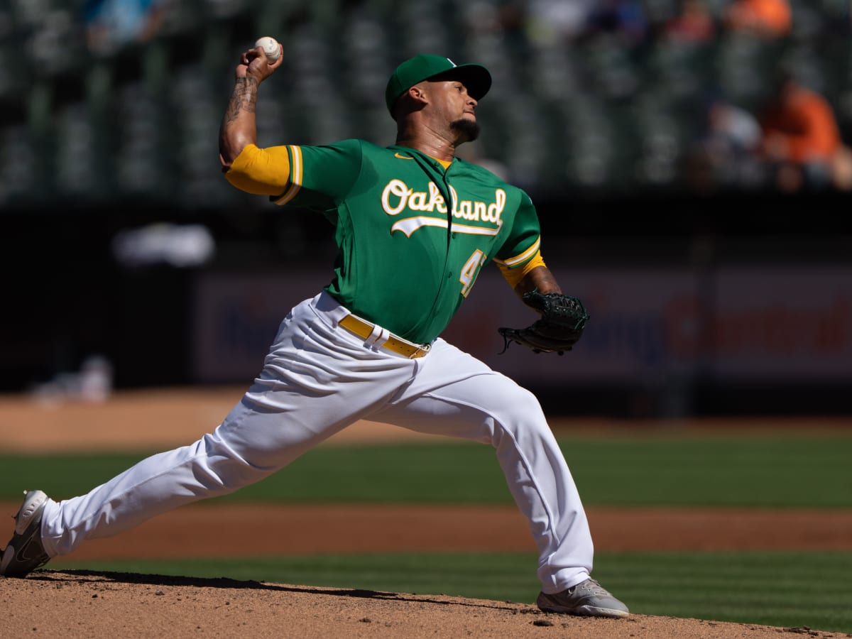 New York Yankees - The New York Yankees today announced that they have  acquired RHP Frankie Montas and RHP Lou Trivino from the Oakland Athletics  in exchange for LHP JP Sears, INF