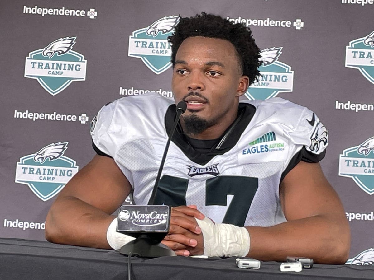 Will Eagles' Davion Taylor be an impact player with Kyzir White, Nakobe  Dean looming? 