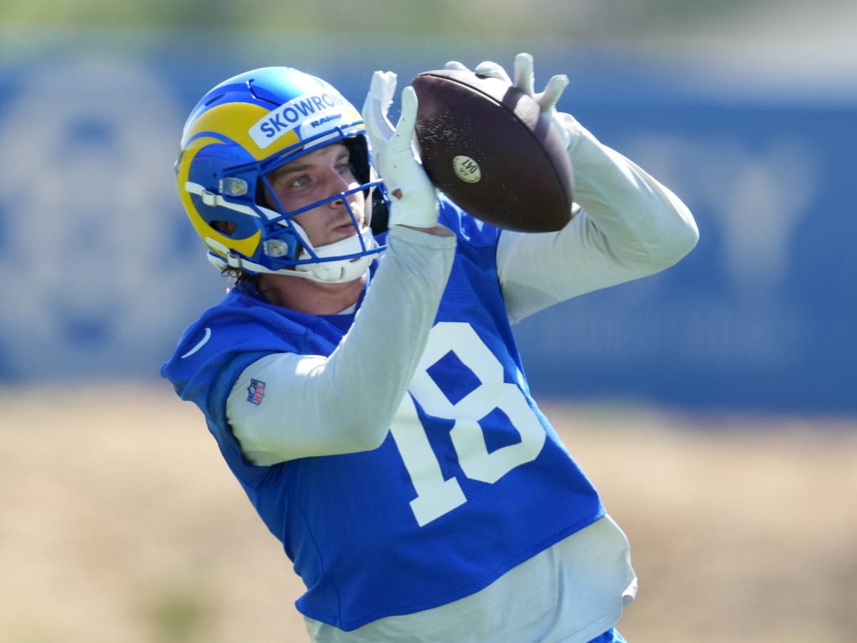 Ben Skowronek of the Los Angeles Rams makes a reception against Nate  News Photo - Getty Images