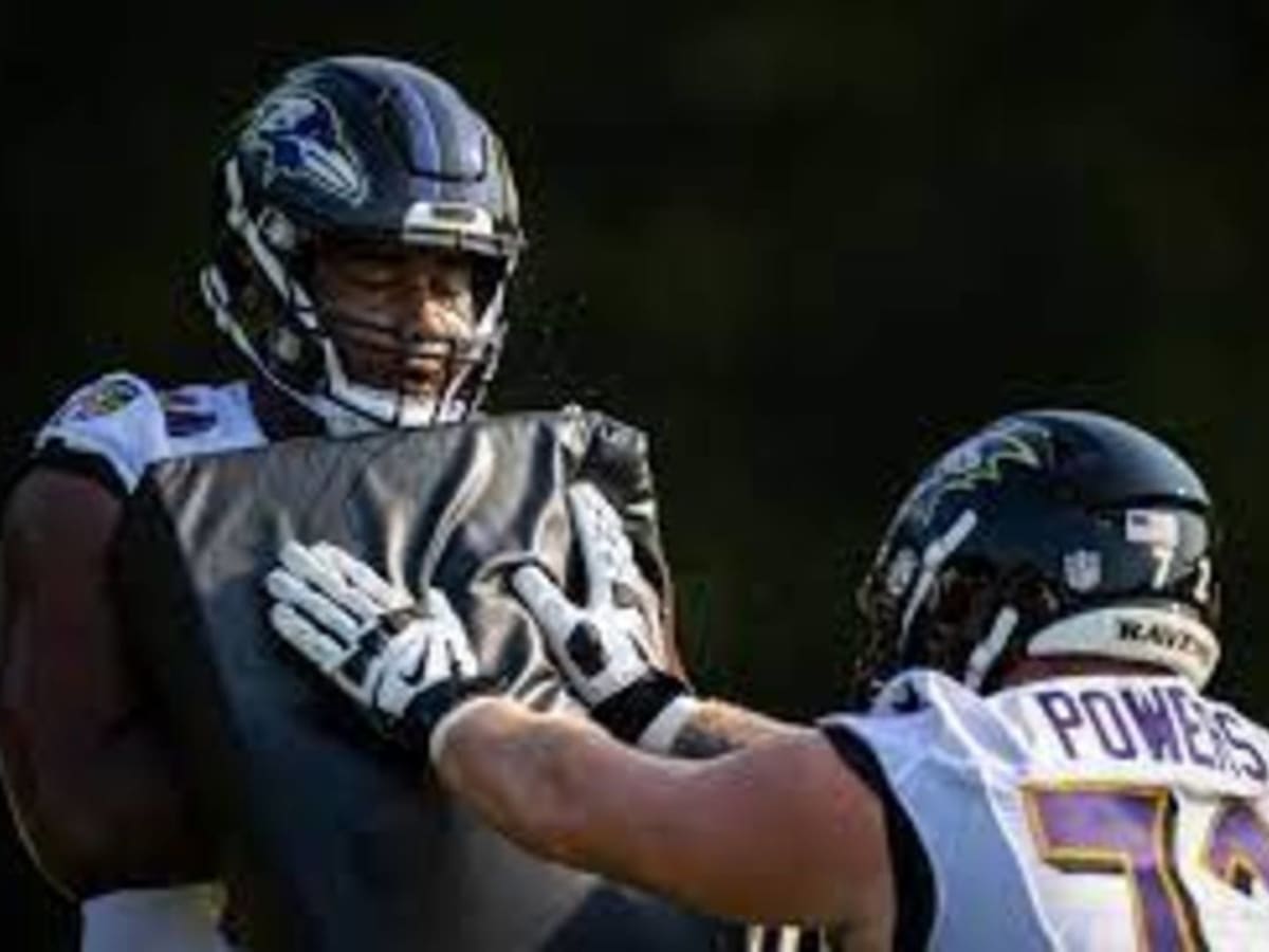 Changing of the guard: Ravens rookie Tyre Phillips' unlikely