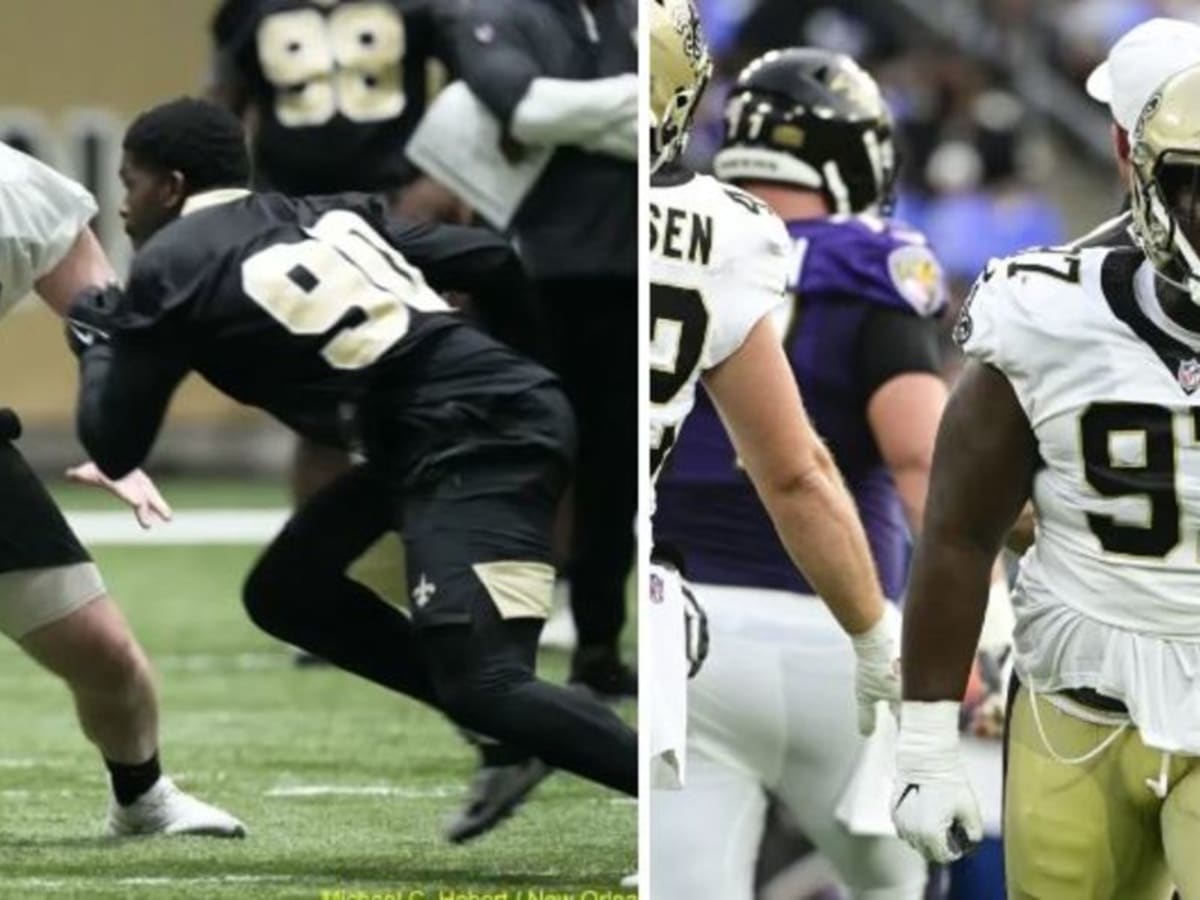 RevDeuce on X: For those asking: Did #Saints LT Trevor Penning struggle in  run blocking as he did in pass protection? Answer: Yes Adjustments were  made in 2nd half, but whew it