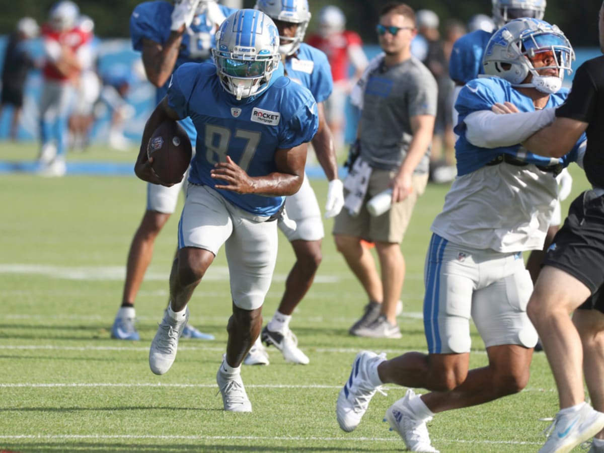 Training camp observations: Quintez Cephus makes spectacular catch in bid  to make Lions roster 