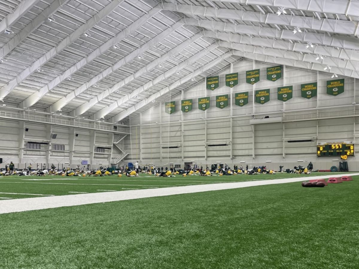 Training camp practice begins in Green Bay