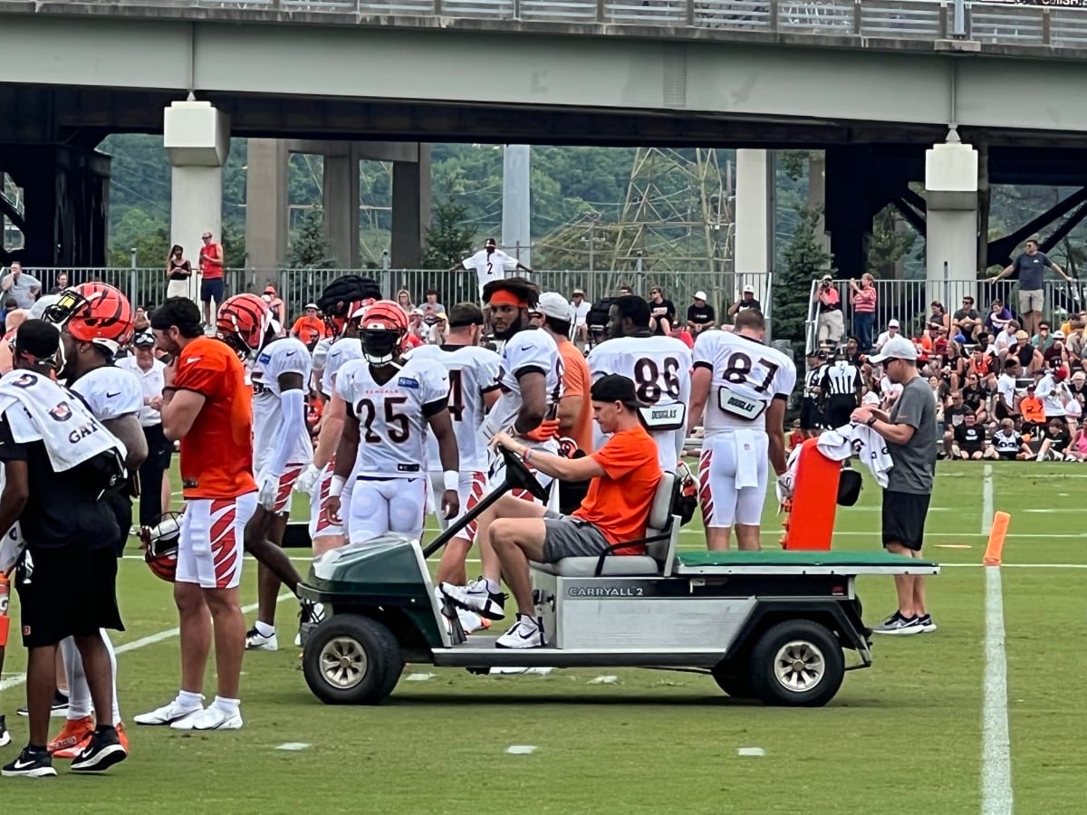 Watch Joe Burrow hit Hayden Hurst to put the Bengals up 14-0 vs