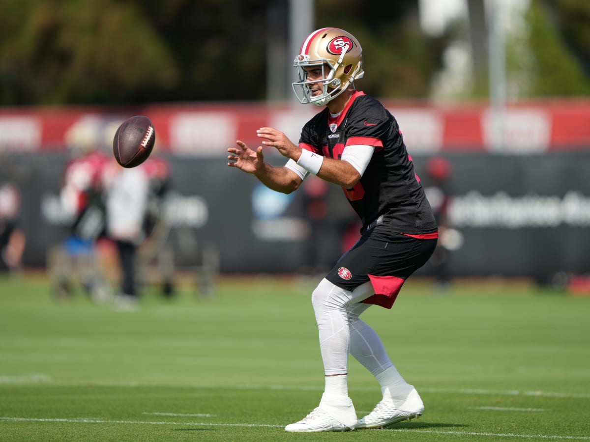 Garoppolo, Samuel not practicing with 49ers at start of camp - The San  Diego Union-Tribune