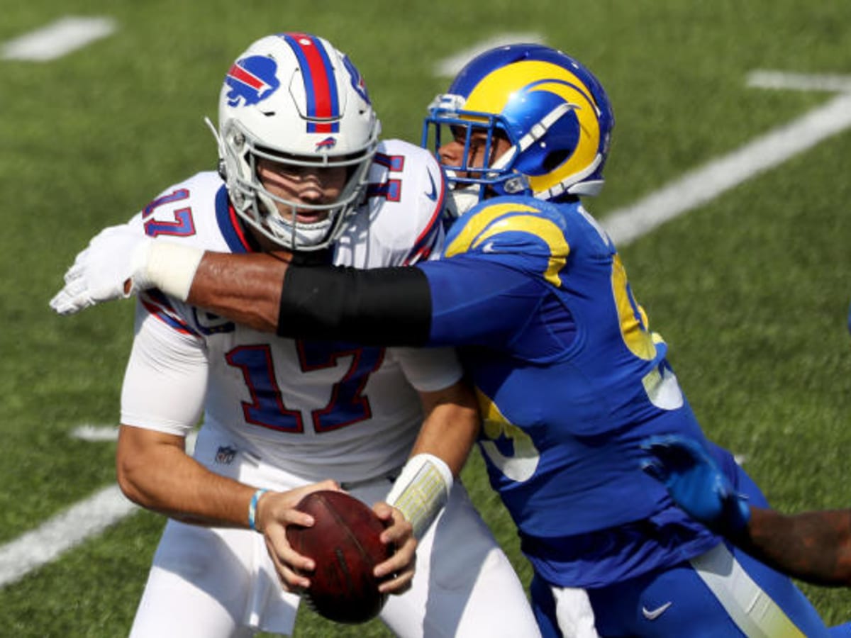 Aaron Donald Los Angeles Rams Unsigned Sack vs. Buffalo Bills