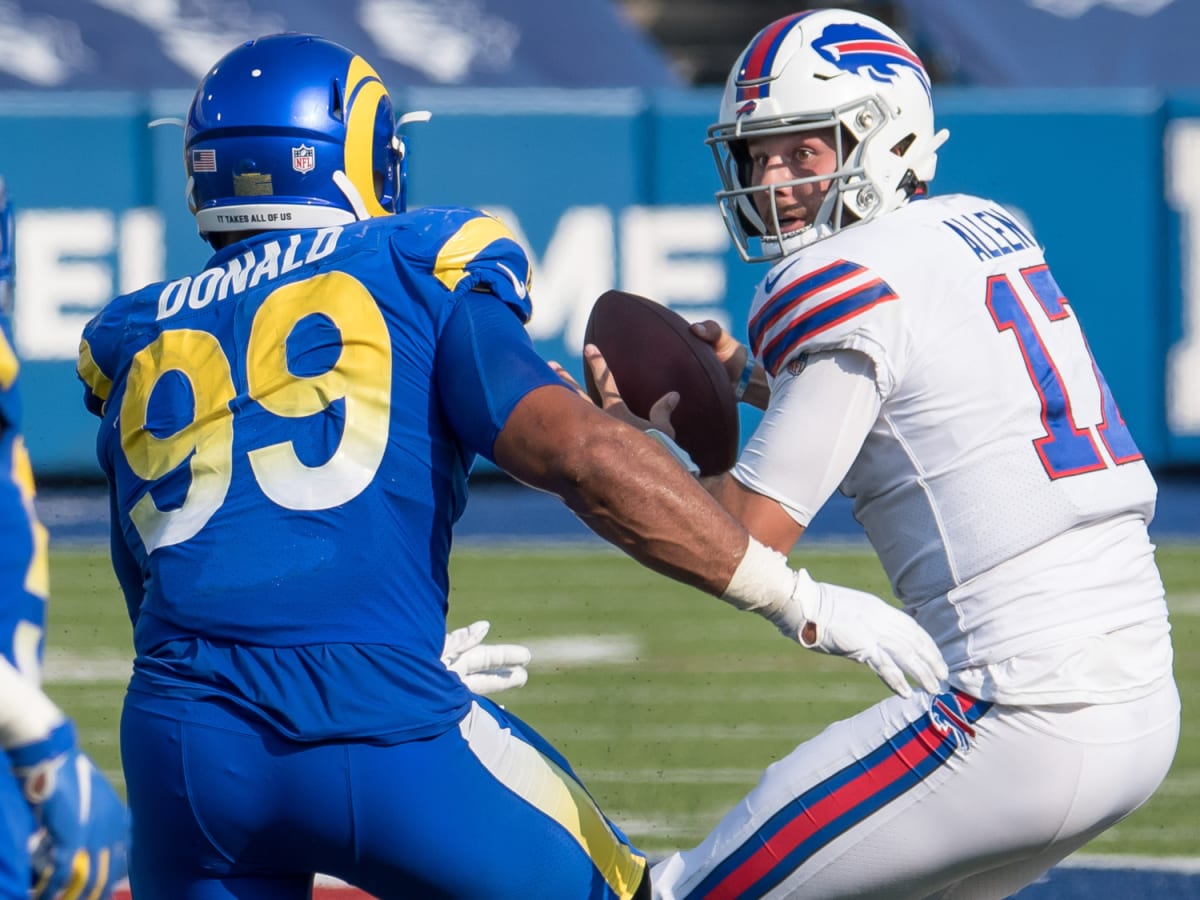 Rams' Aaron Donald says Josh Allen is futuristic version of future HOF QB,  DT hopes to take Bills off bingo card in 2022 