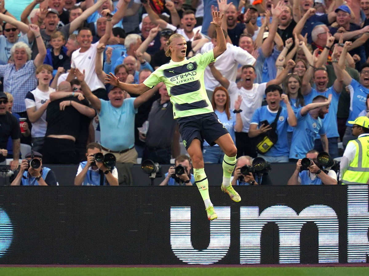 Erling Haaland Scores at Lambeau Field in Manchester City Debut - Sports  Illustrated