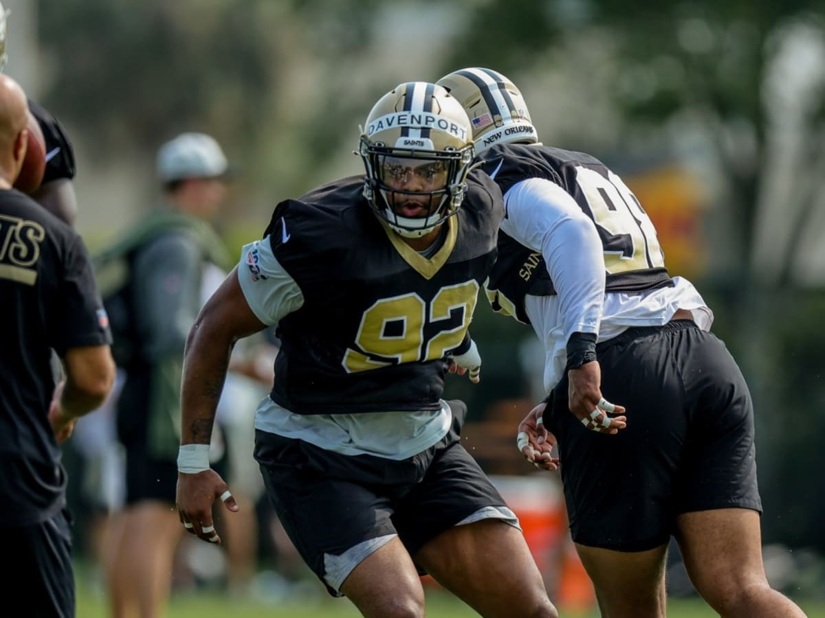 Saints banking on healthy, enthusiastic Marcus Davenport