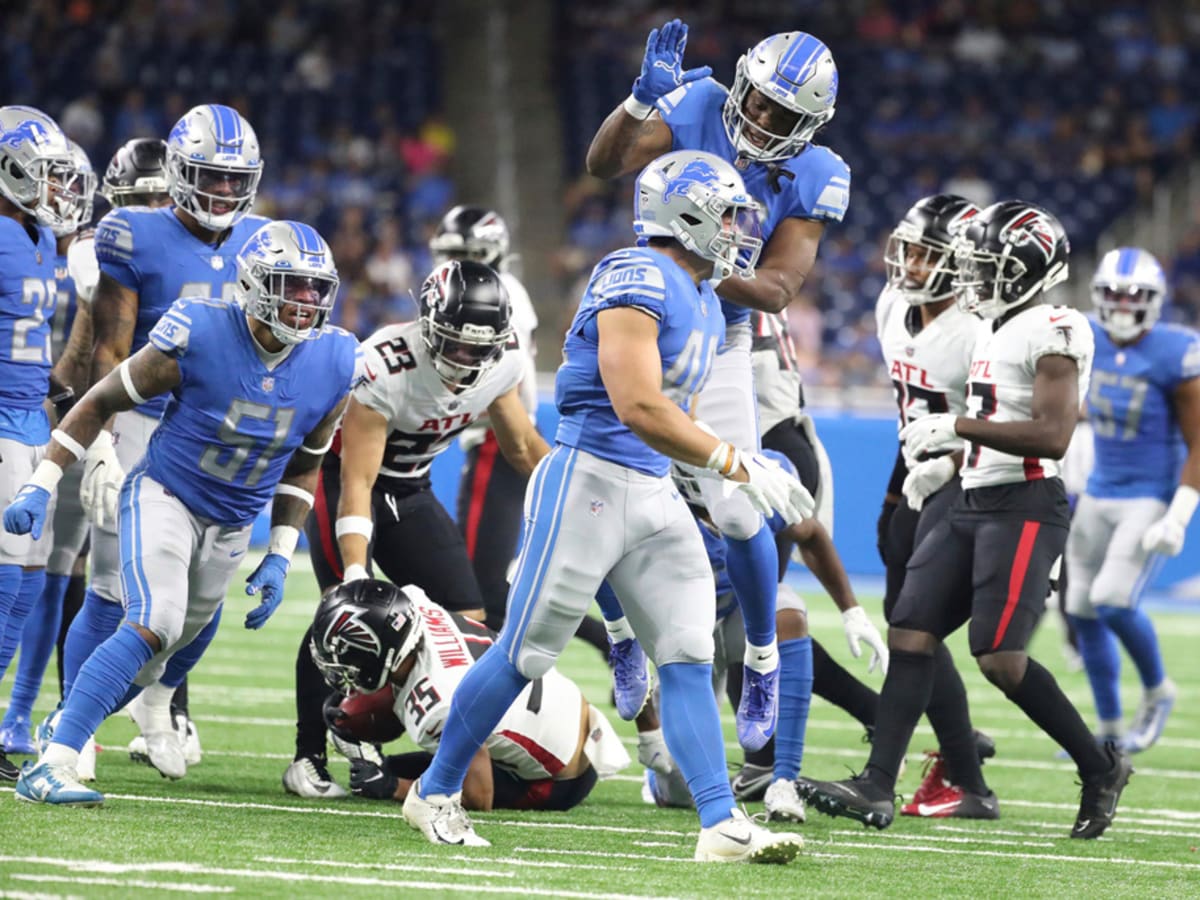 Detroit Lions Malcolm Rodriguez earns first NFL sack. - Sports Illustrated  Detroit Lions News, Analysis and More