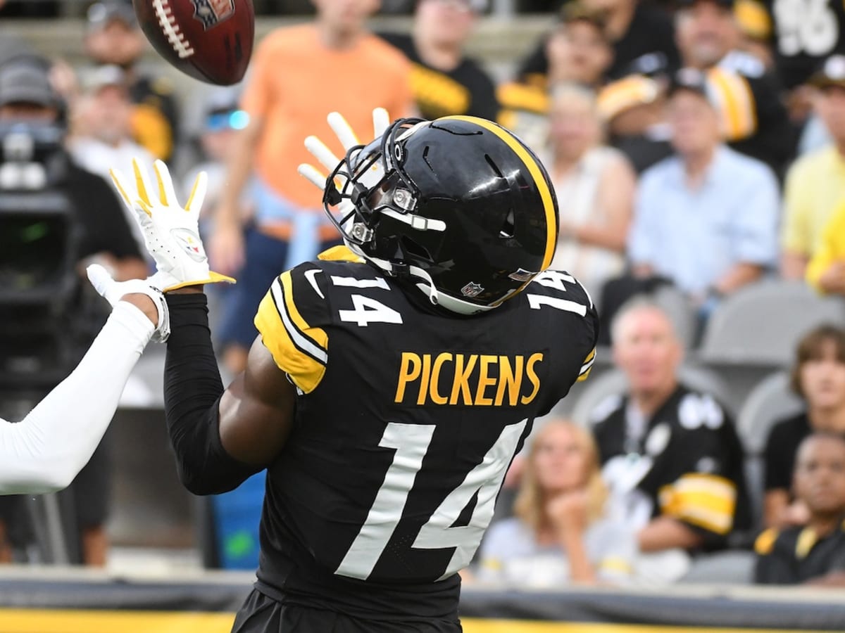 With Diontae Johnson out, it's go time for Steelers WR George Pickens