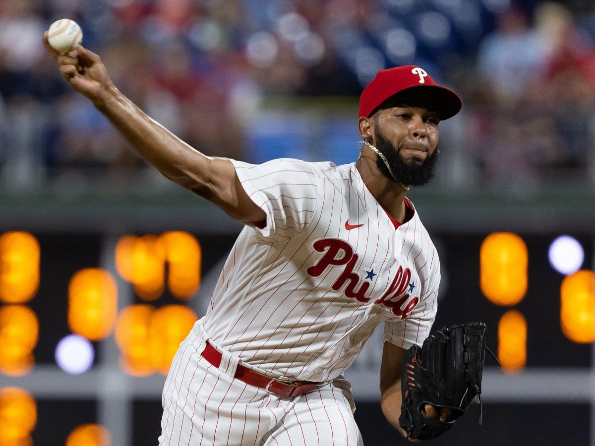 Seranthony Dominguez latest Phillies reliever to exit with an injury