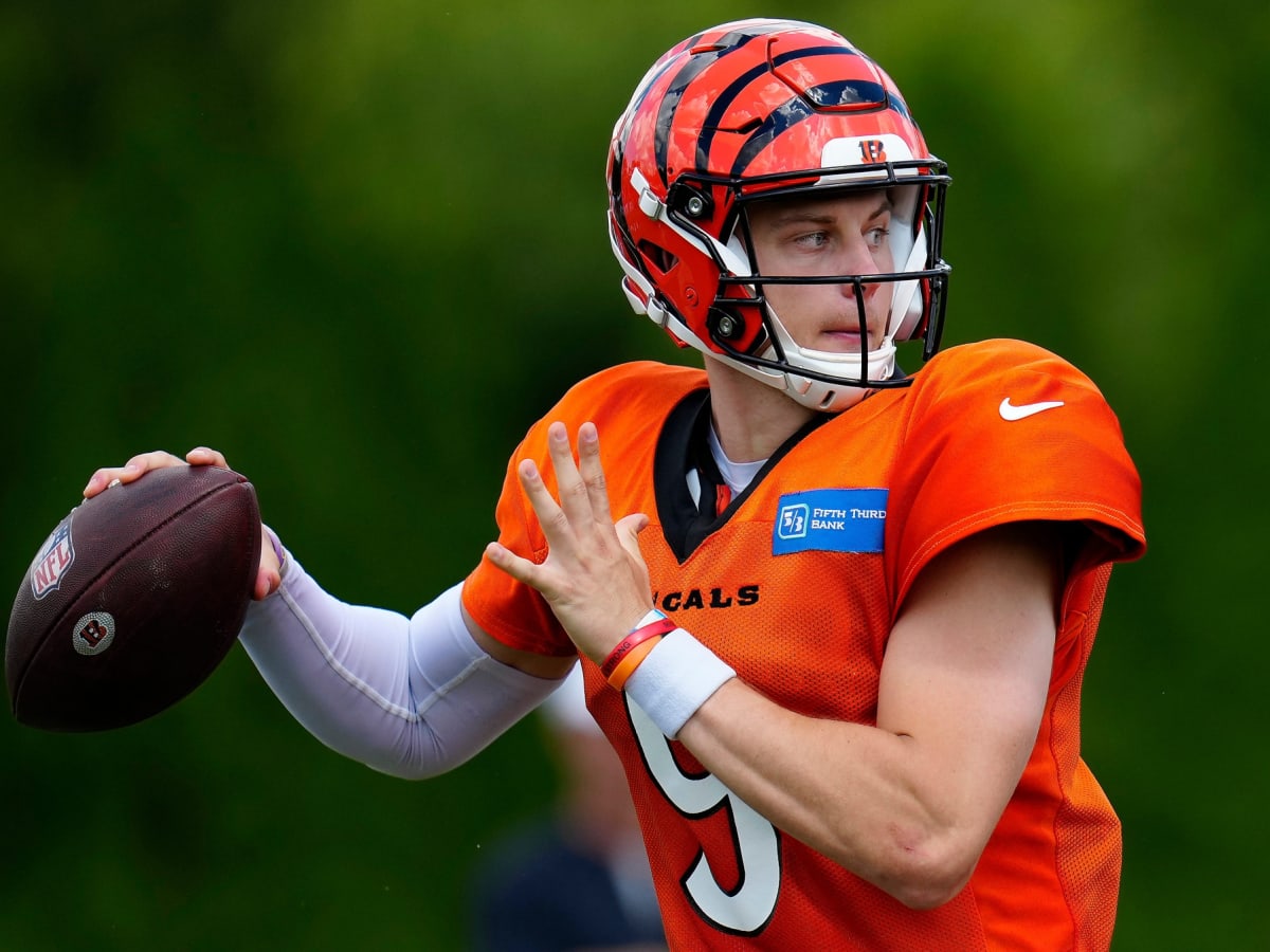 Cincinnati Bengals QB Joe Burrow says he's on track to play in