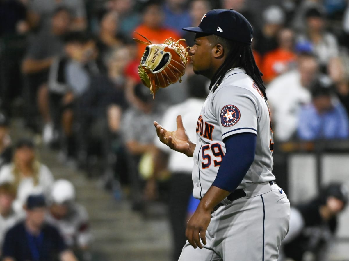 Houston Astros Starting Pitcher Framber Valdez Continues Streak in Loss to  Texas Rangers - Sports Illustrated Inside The Astros
