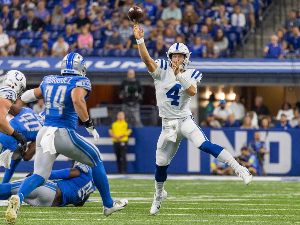 Sam Ehlinger Autographed Indianapolis Colts Touchdown 16x20 Photo