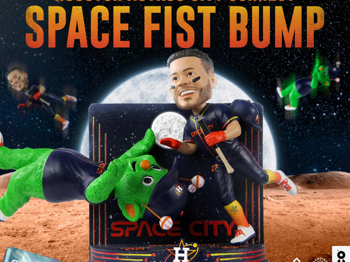 2022 Houston Astros SGA Jose Altuve Space City Connect Bobblehead