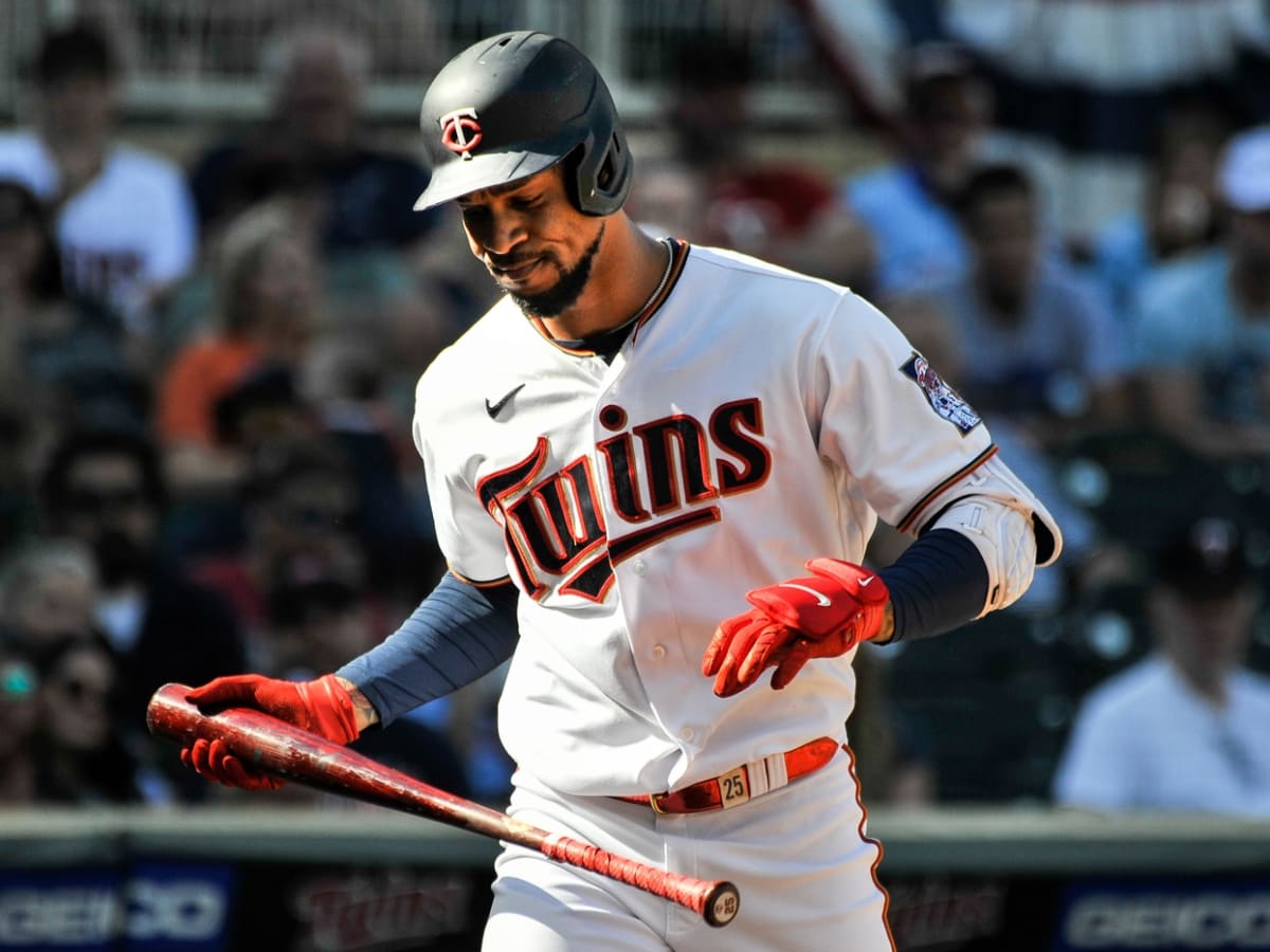 Byron Buxton showed no regard for the wall as he made this insane