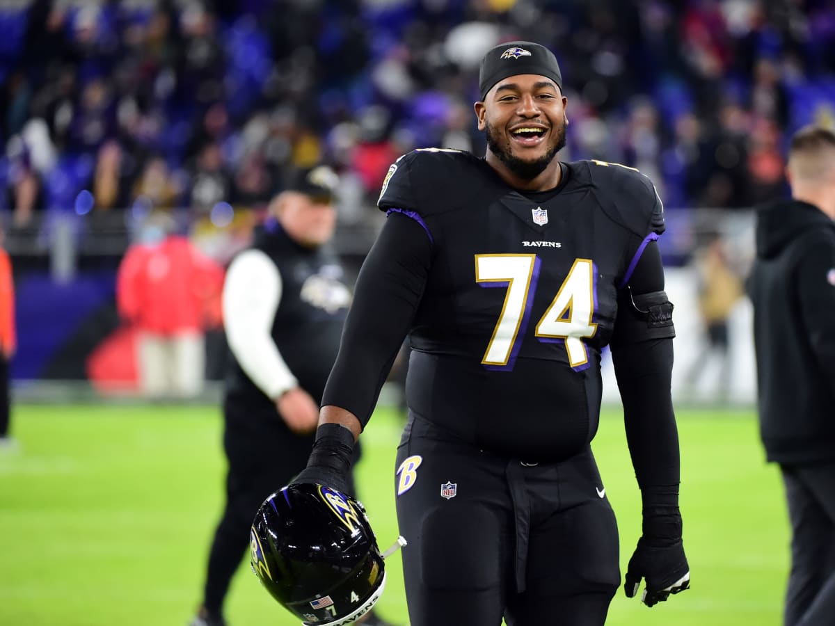 Changing of the guard: Ravens rookie Tyre Phillips' unlikely