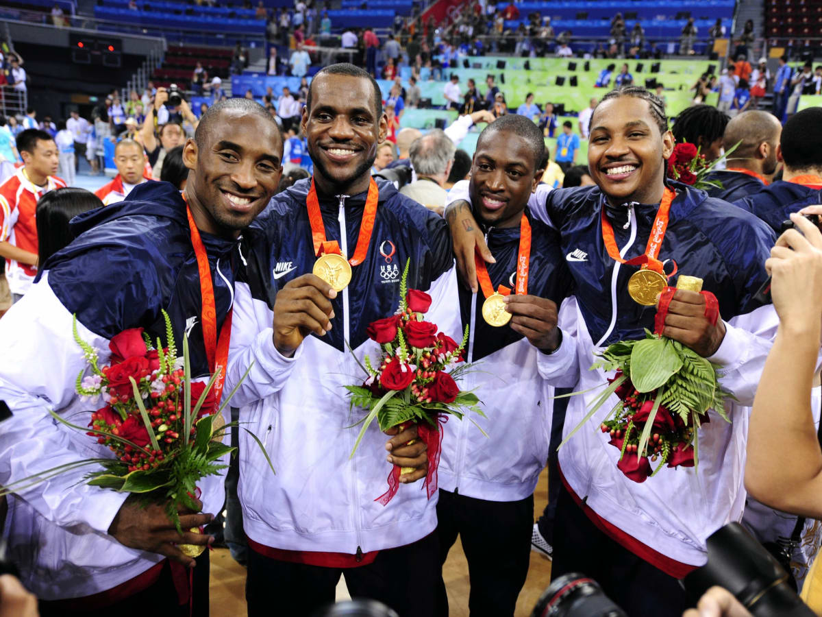 Kobe Bryant Signed Authentic Nike 2008 Team USA Olympics Jersey