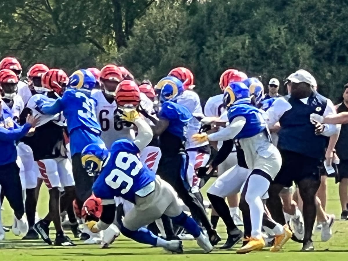 Rams-Bengals fight: 19 photos from Thursday's practice