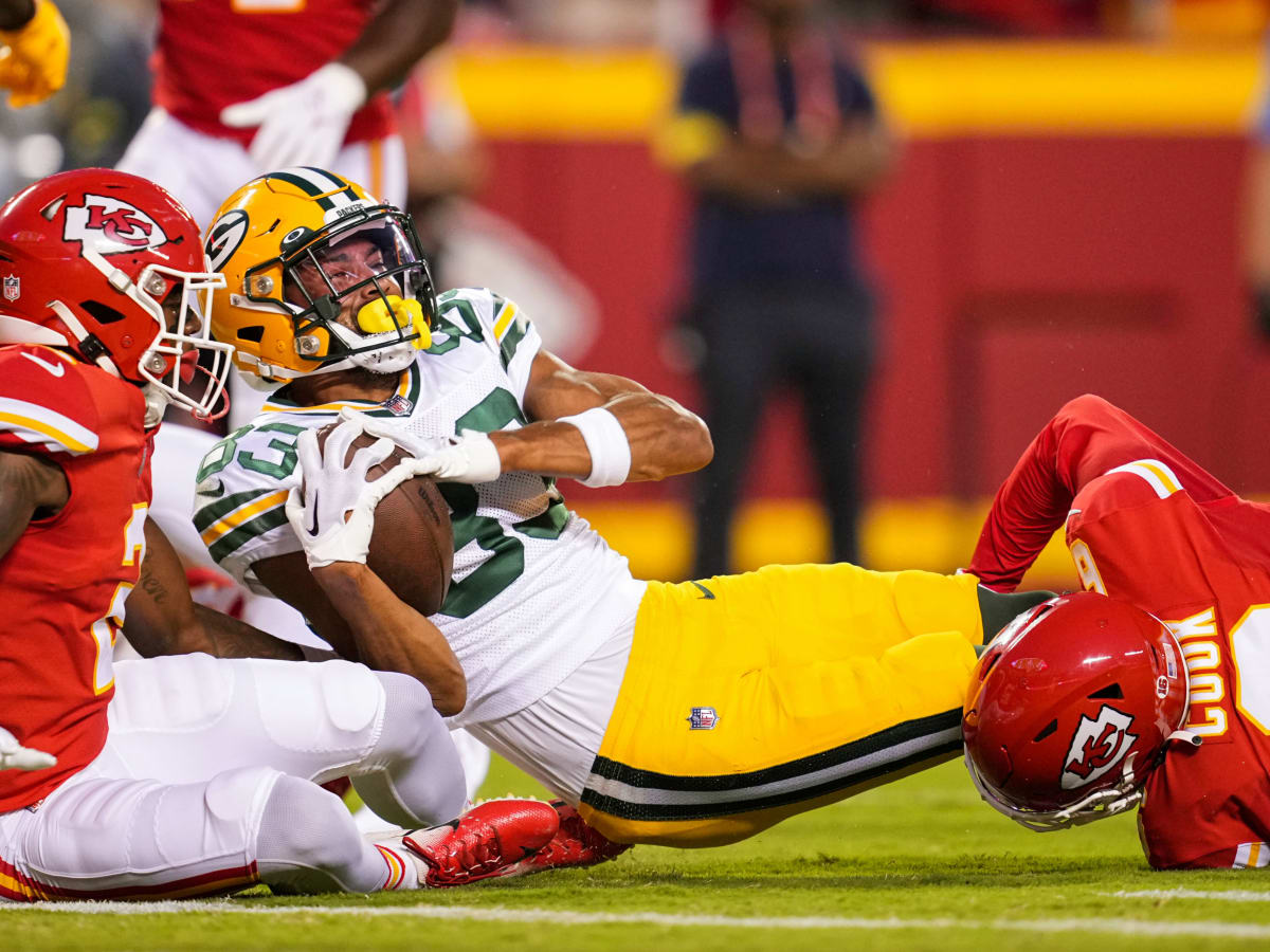 Kansas City Chiefs safety Bryan Cook (6) defends in the third quarter  during an NFL football