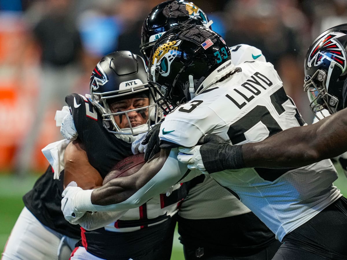 Atlanta Falcons on X: Block. Release. Catch. Spike