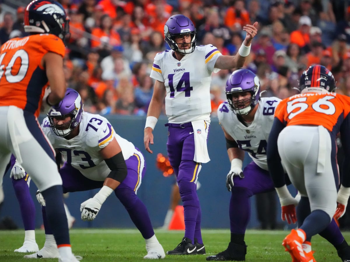 Minnesota Vikings safety Myles Dorn (46) during the first half of