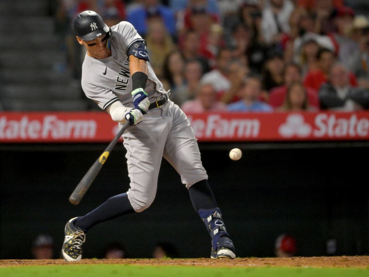 Aaron Judge Mini Bat, Pork Roll Celebration Night Highlight