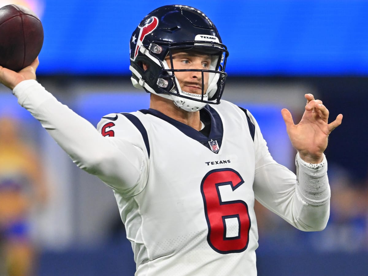 Texans' Kyle Allen inactive, Jeff Driskel backing up Davis Mills