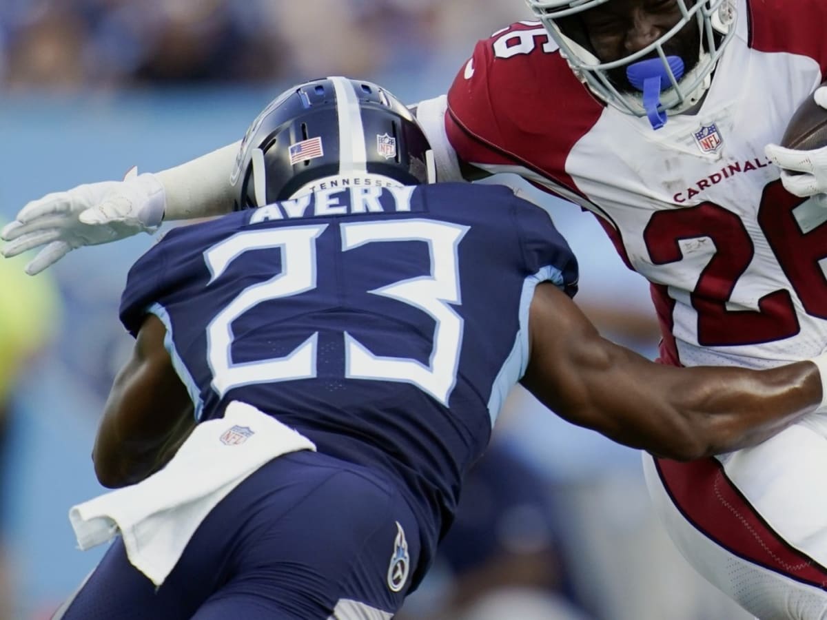 Tennessee Titans cornerback Tre Avery (23) in action during the first half  of an NFL preseason