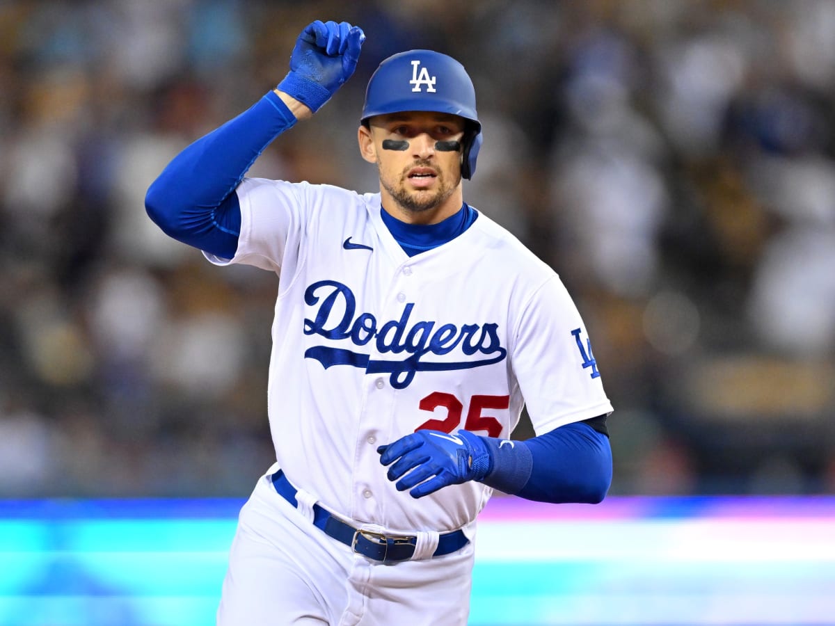 PHOTO: Trayce Thompson's dad has a wishlist for the Dodgers