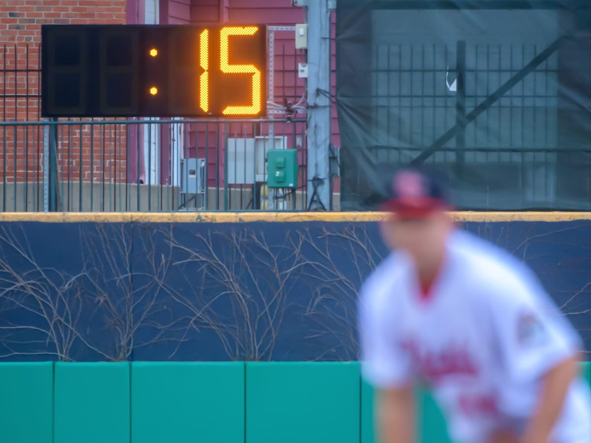 St. Louis Cardinals LED Scoreboard Clock