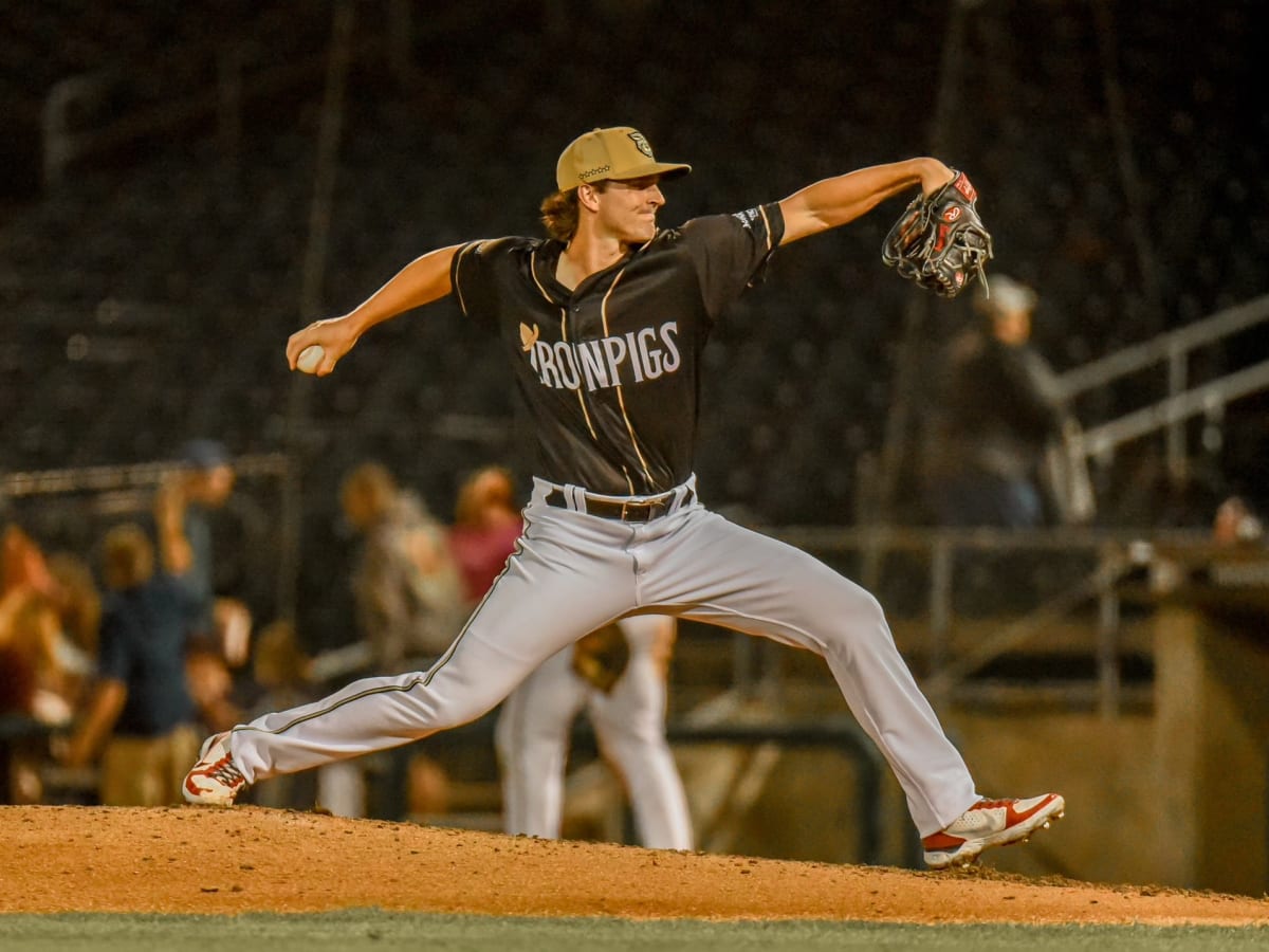 Reading Fightin Phils pitcher, top prospect Griff McGarry stays focused on  the moment