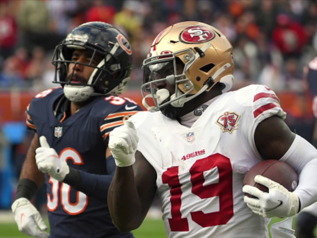 49ers' Deebo Samuel sets up TD with long catch-and-run play vs. Bears