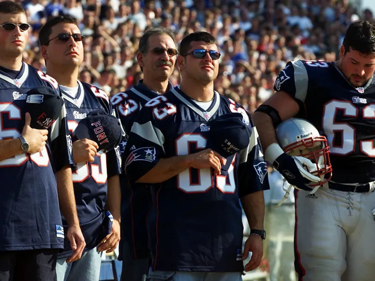 He's lord of the Patriots rings in Brockton, thanks to Joe Andruzzi