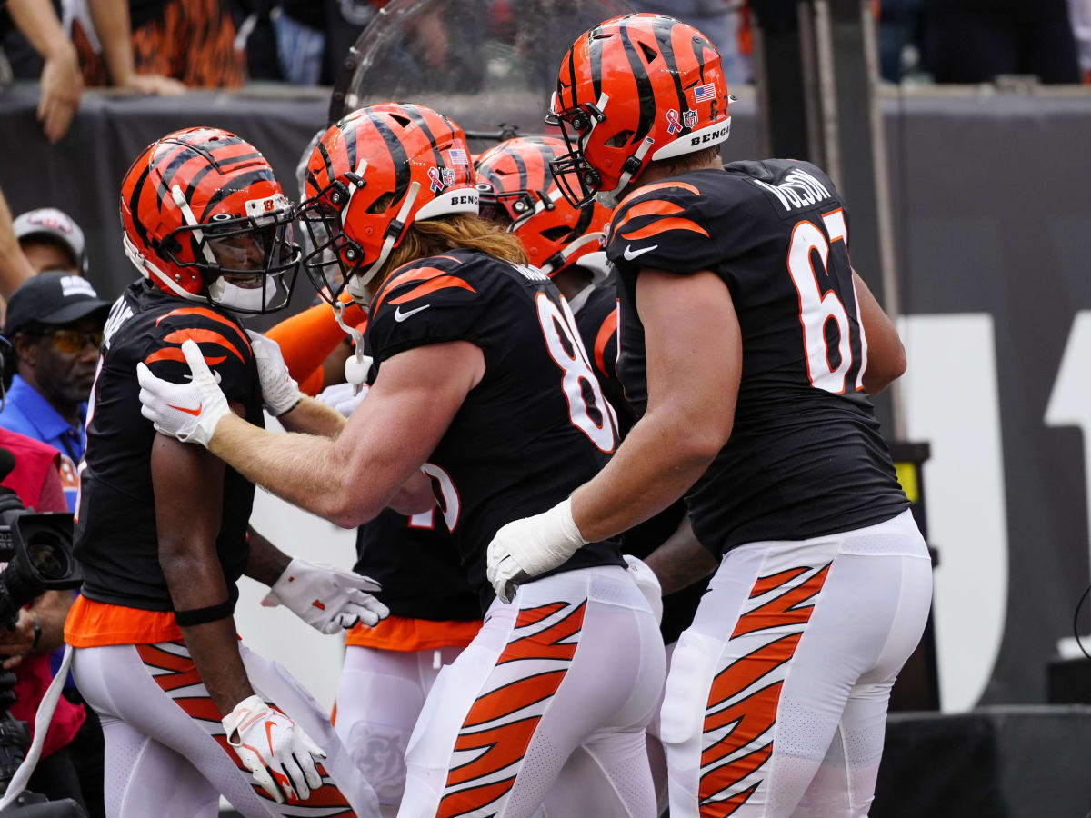 Ja'Marr Chase hobbles off field after huge Bengals-Falcons first half