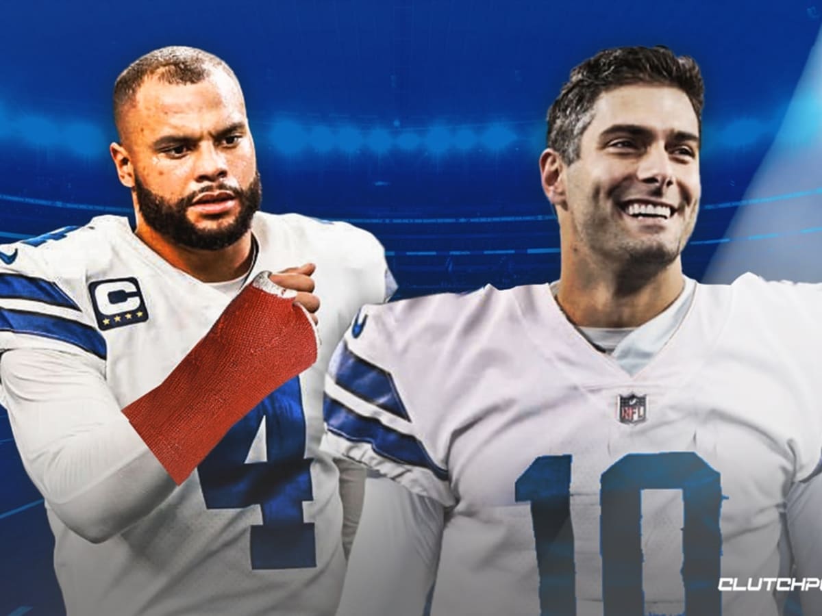 49ers trade rumors: Why the Cowboys should trade for Jimmy Garoppolo after  Dak Prescott's thumb surgery - Niners Nation