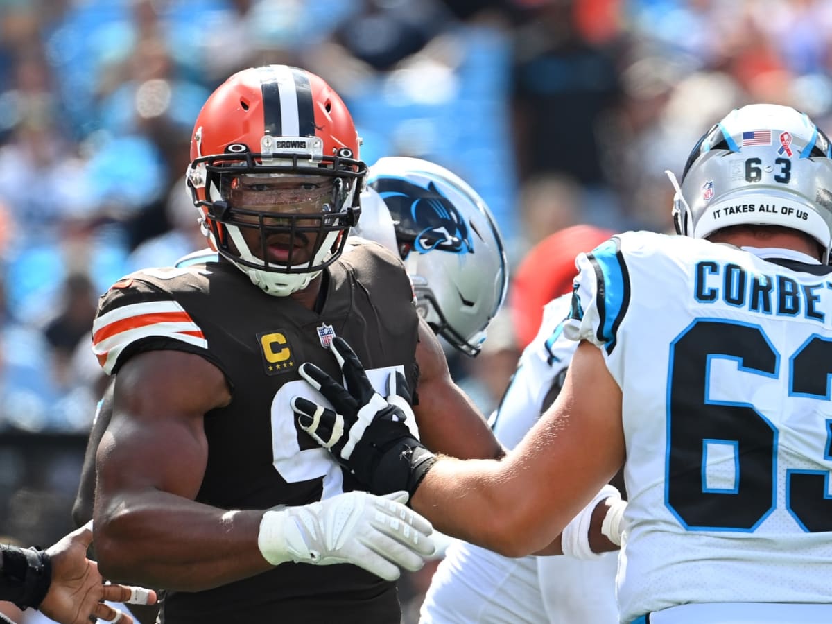 Browns rule out Myles Garrett for Week 4