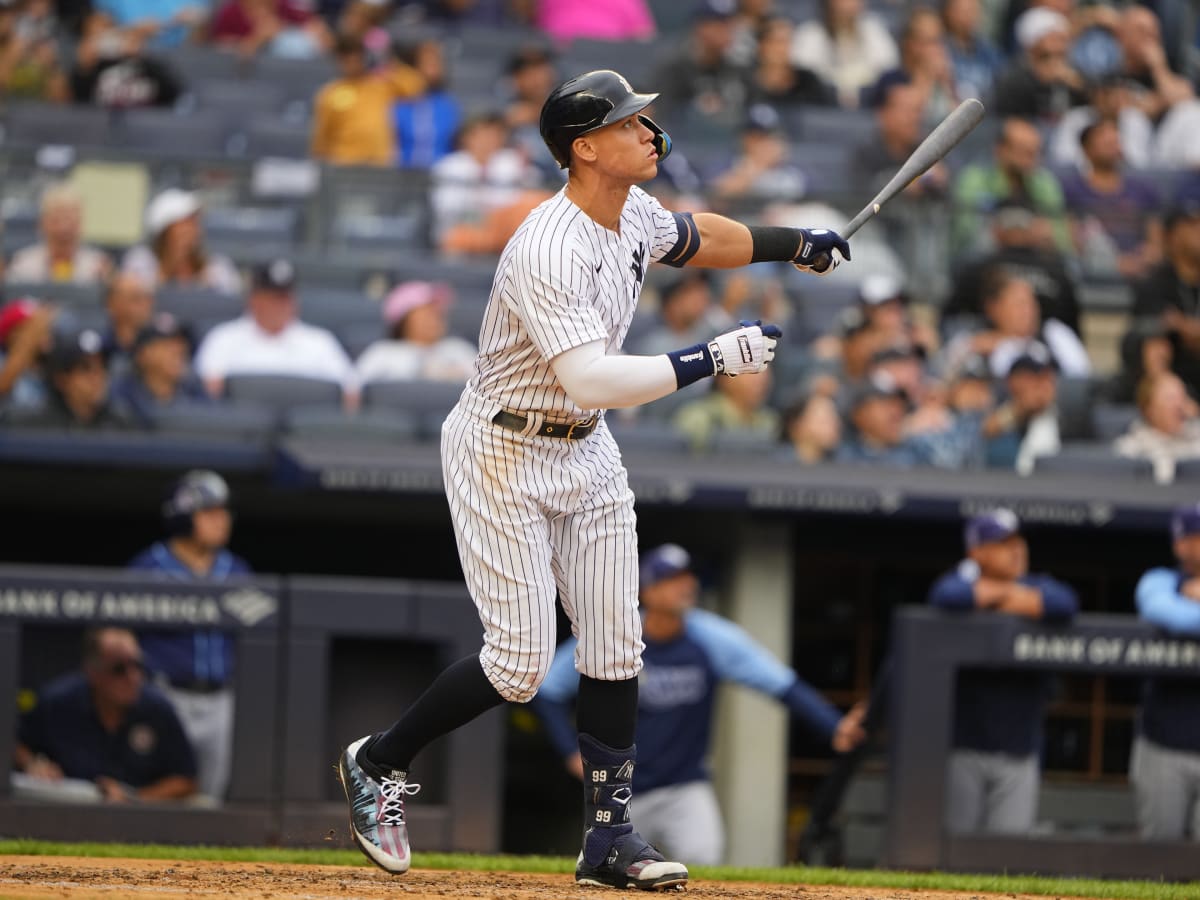 New York Y yankees 99 jersey ankees News: Aaron Judge hits his 61st homer