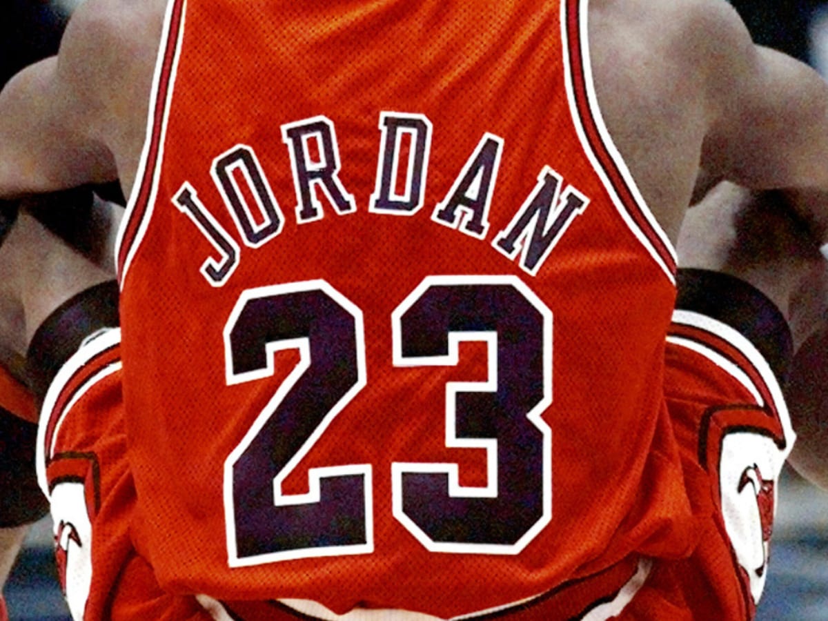 Michael Jordan basketball: 1998 Chicago Bulls NBA Finals jersey