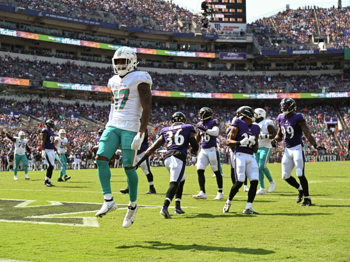 nfl football miami dolphins at baltimore ravens