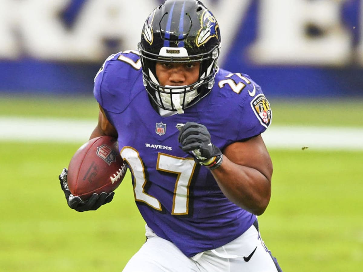 Baltimore Ravens' Deep Running Back Room Could Produce 'The Next Raheem  Mostert' in J.K. Dobbins - Sports Illustrated Baltimore Ravens News,  Analysis and More